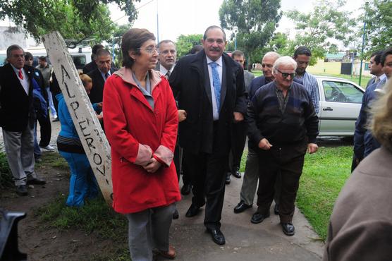 Alperovich en el barrio