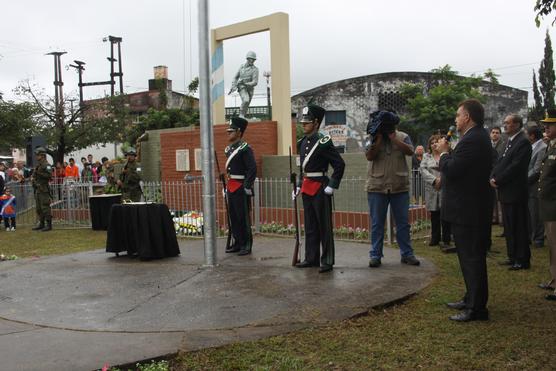 Acto en homenaje a soldados de Malvinas