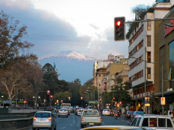 La capital chilena y sus contradicciones