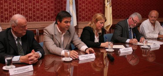 Firma del convenio