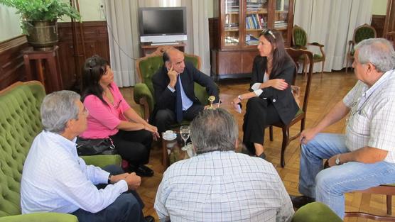 Reunión en Casa de Gobierno