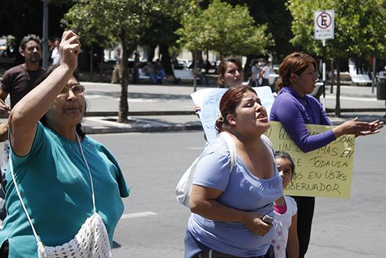 Ocupas se manifestaron