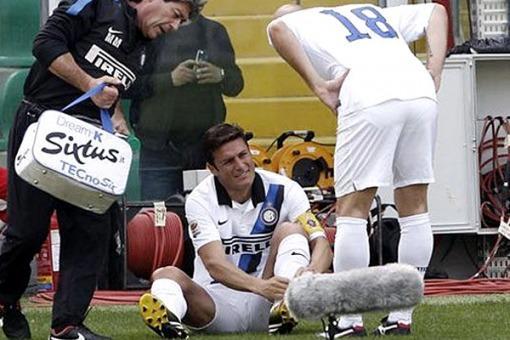 Zanetti lesionado