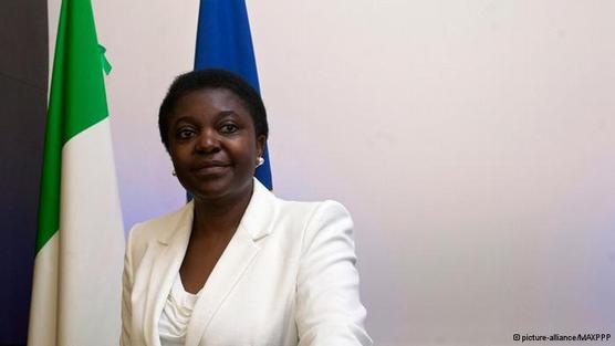 La italo congoleña, Cecile Kyenge