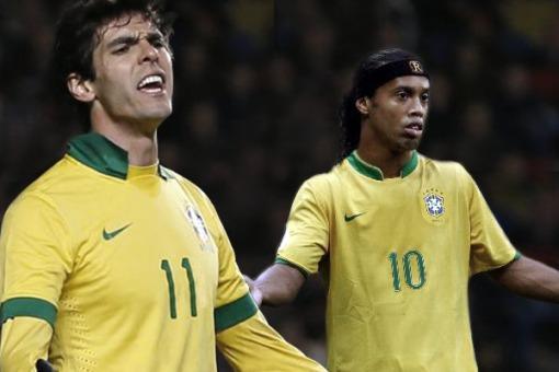 Kaká y Ronladinho