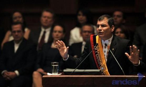 Tercer mandato para Rafael Correa 