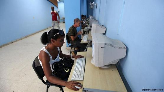 Un cyber en La Habana