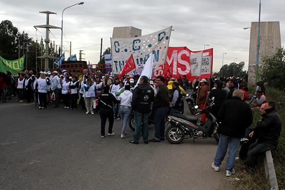 La CTA se movilizó en varios puntos de Tucumán