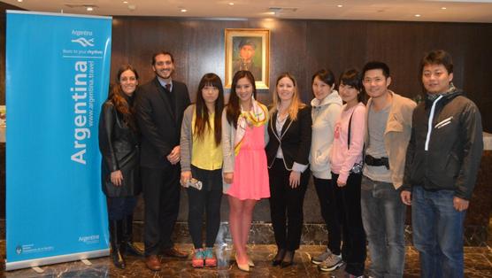 Delegacion de la TV China