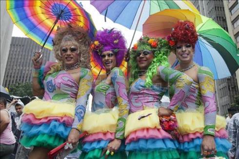 Parada Gay en Sao Paulo 