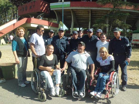 Ramos junto a algunos participantes