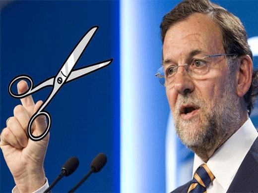 LLega el recorte conservador de Rajoy 