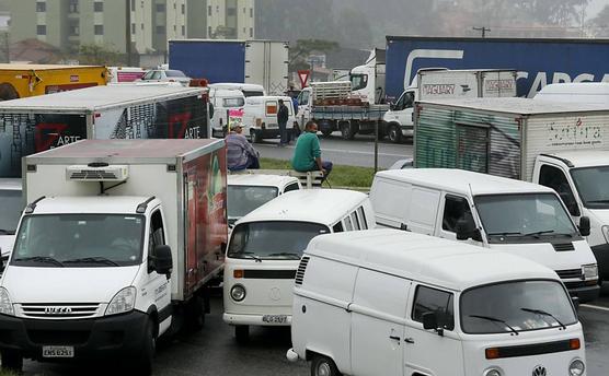 Ayer los camioneros bloquearon las rutas