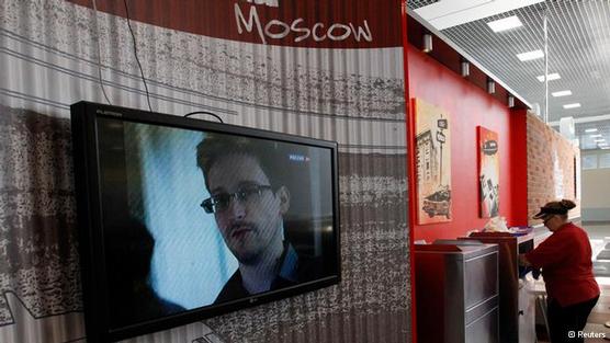 La imagen de Snowden en el aeropuerto moscovita