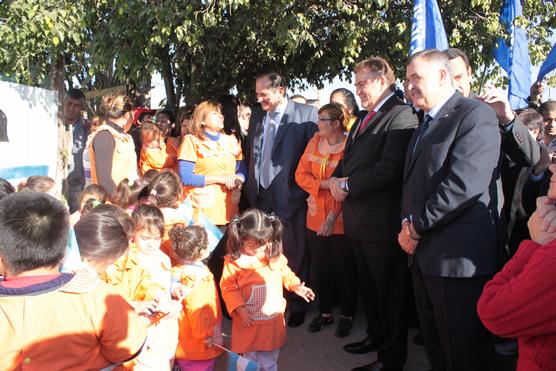 Alperovich y Amaya visitaron la obra