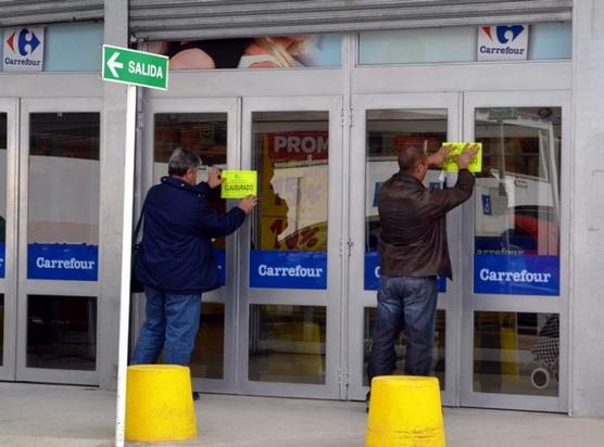 Clausura preventiva a supermercados por desabastecimiento