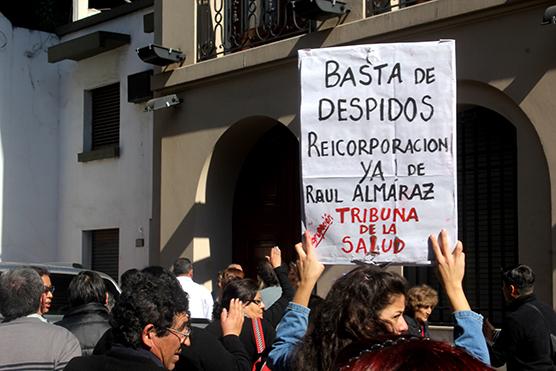 El SITAS se movilizó y logró reincorporación de un médico