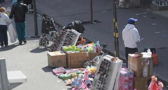 Los vendedores ambulantes acordaron una tregua con las autoridades de la Municipalidad de Capital