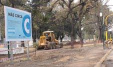 Obras en Parque 9 de Julio