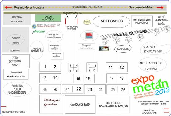 Plano ExpoMetán