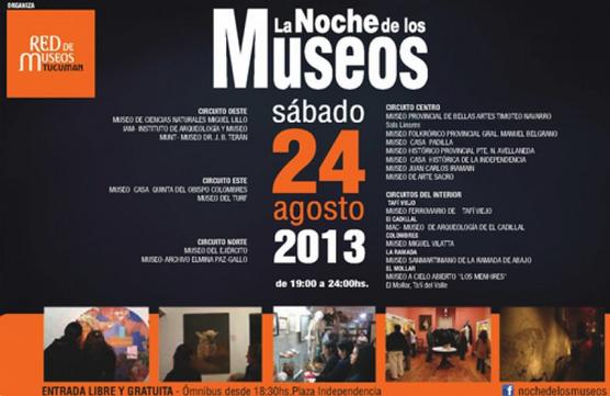 Fin de semana de museos en Tucumán