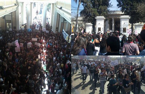 Estudiantes coparon el Rectorado y continúan tomadas las facultades