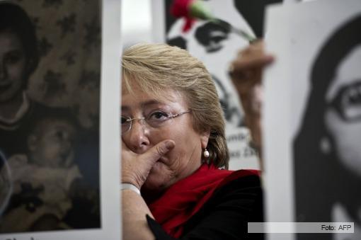 Bachelet retornó al lugar del martirio