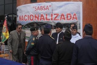 Sabsa fue nacionalizada en febrero