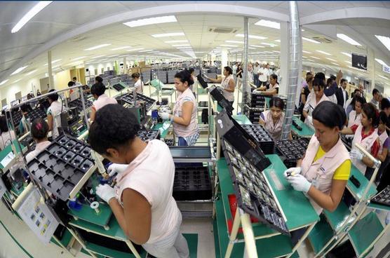 Trabajadoras de Samsug Brasil