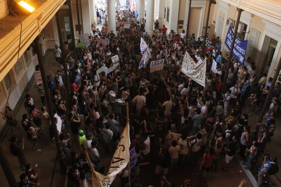 Estudiantes movilizarán mañana al Rectorado 