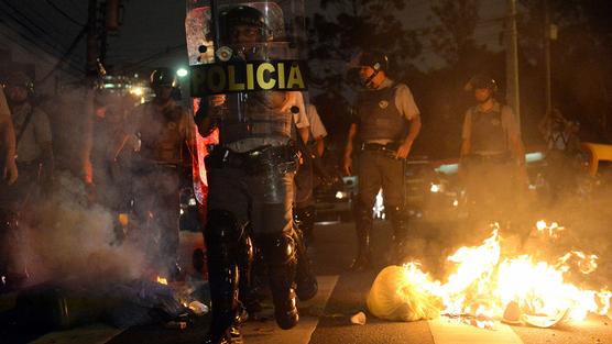 Violenta acción policial en Río