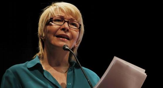 La fiscal general venezolana, Luisa Ortega Díaz