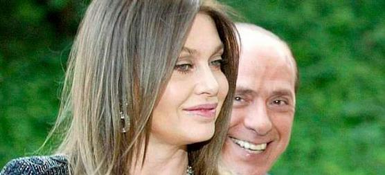 Berlusconi y su ex