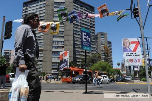 Edificios adornados en Santiago