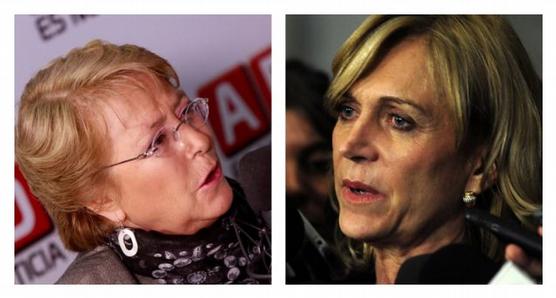 Michelle Bachelet vs Evelyn Mathei