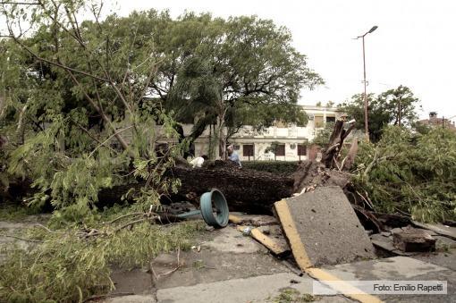 Después de la tormenta en Santiago