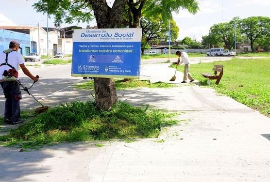 Argentina Trabaja , en los barrios