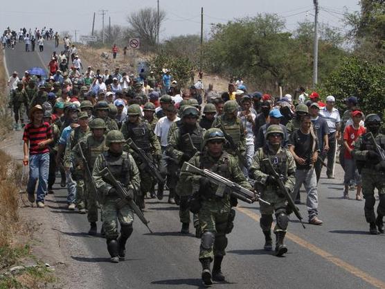 Gobierno mexicano interviene en Michoacan 