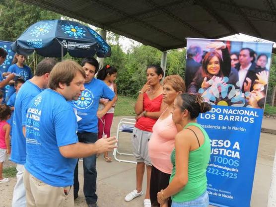 La justicia aterriza en los barrios tucumanos