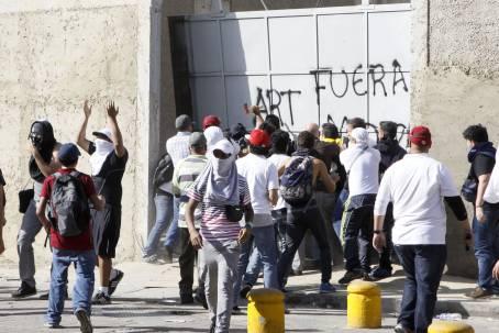 Los desestabilizadores "disfrazados" de estudiantes universitarios