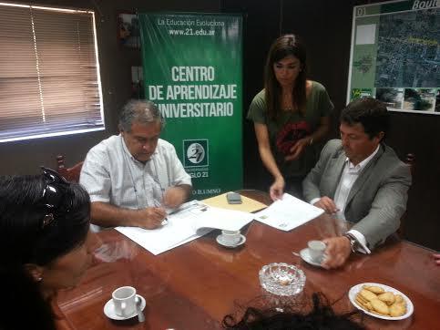 Firma del convenio