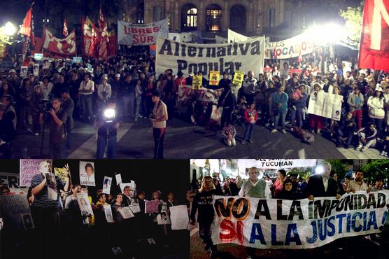 Una multitud clamó justicia por Paulina