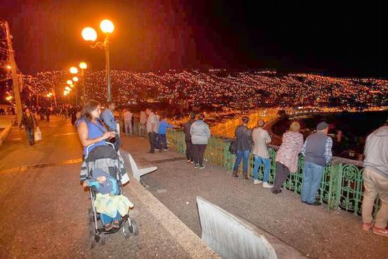 Un millon de personas se refugiaron en las alturas anoche