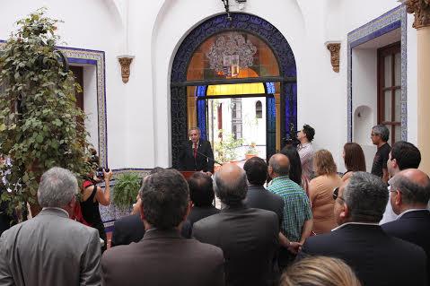 Pedro Omodeo en su discurso