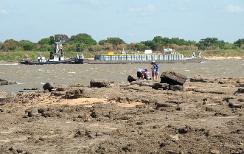 Fuerte crecida de los ríos en Paraguay