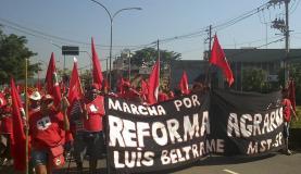 Los que piden reforma agraria