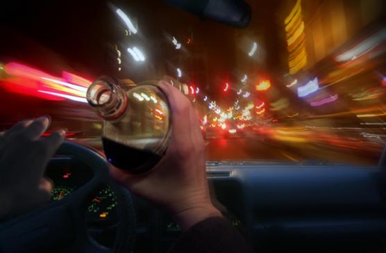 El alcohol al volante