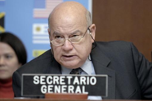 El secretario general de la Organización de Estados Americanos (OEA), José Miguel Insulza