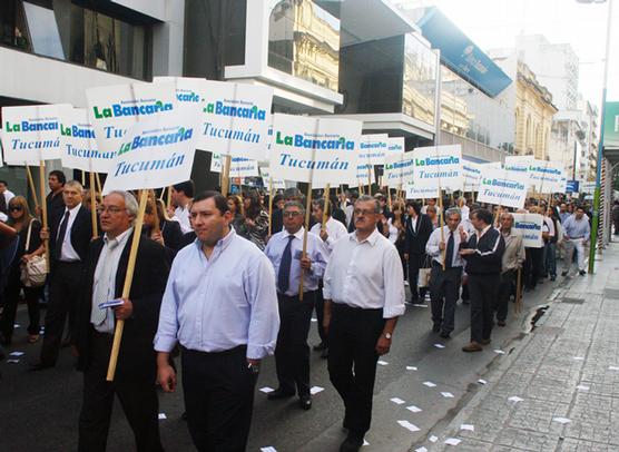 Bancarios movilizados