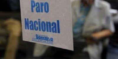 Continúa el paro bancario